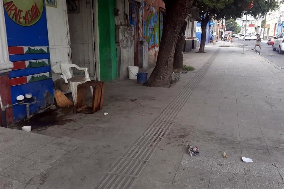 La remodelación entre las calles Escobedo y Juárez fue parte del programa Calles Completas impulsado por el Municipio de Monterrey.