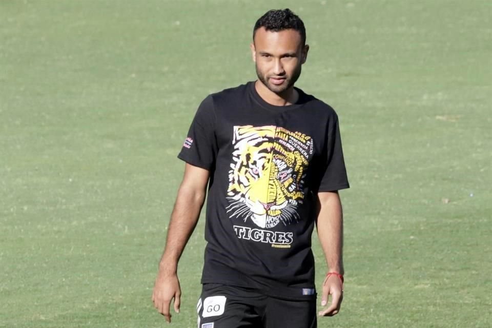 Jordan Sierra estuvo por segundo día en el campamento de los felinos, ya registrado para el Grita México A21.