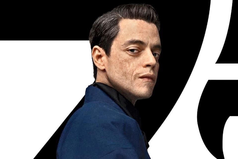 Rami Malek interpreta al nuevo villano de James Bond, en 'Sin Tiempo Para Morir'.