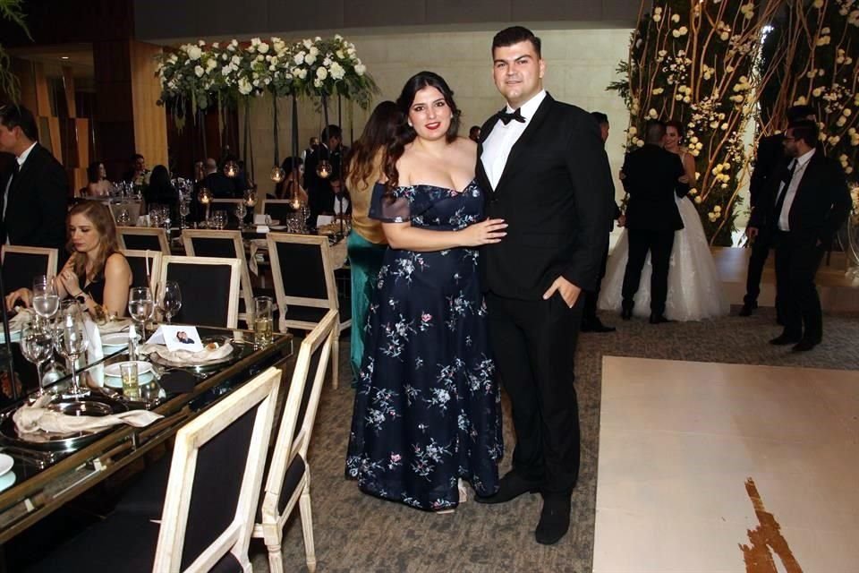 Jéssica Antillón y Rafael Alanís