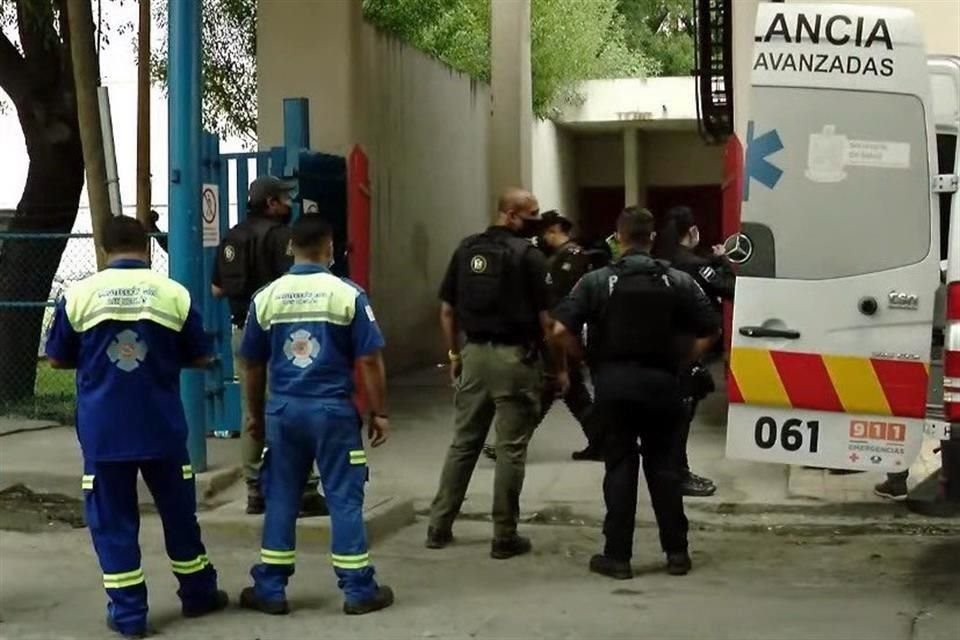 La zona en la Avenida Universidad quedó resguardada por la Policía municipal.