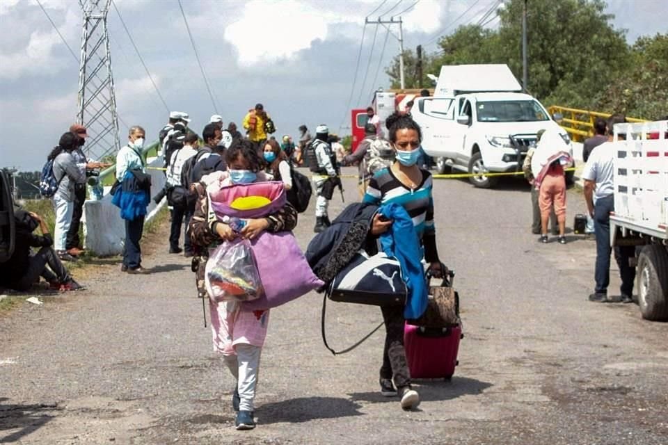 El Municipio de San Juan del Río reportó que hasta el momento se han evacuado a mil 547 personas.