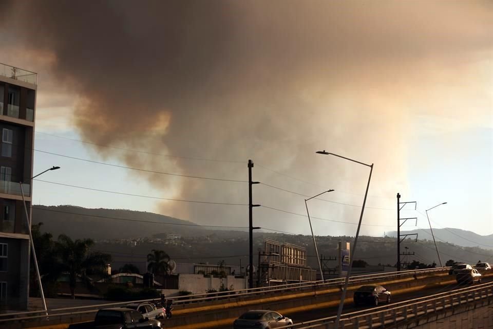 ...Y a la altura del poblado de Santa Anita.