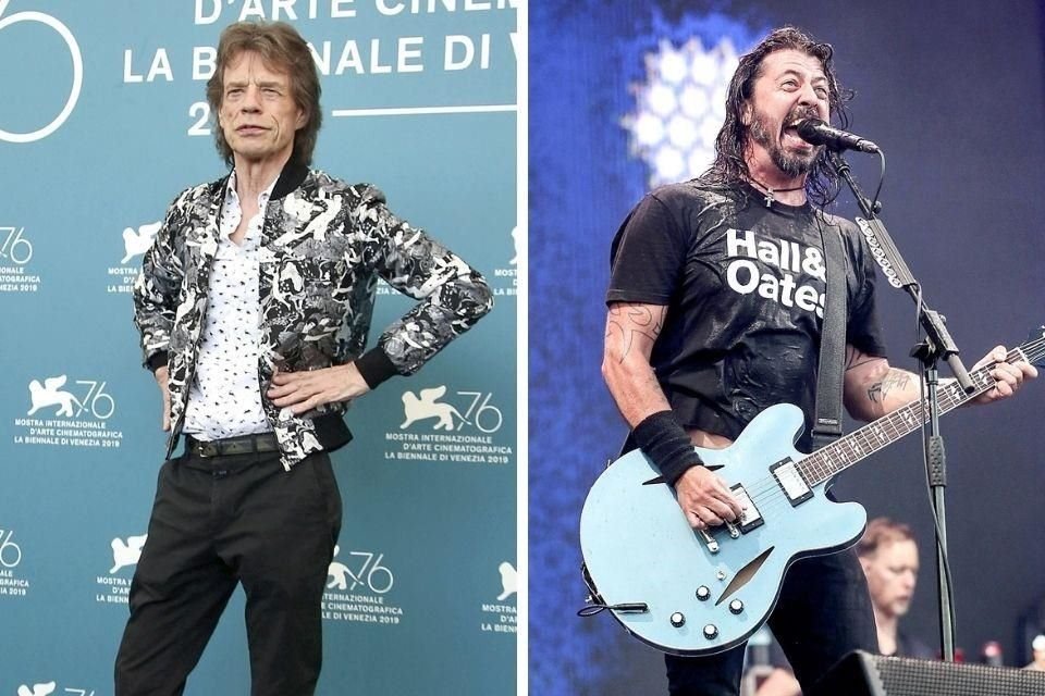 Mick Jagger y Dave Grohl se unen para el tema #EazySleazy, un tema sobre el confinamiento por la Covid-19.