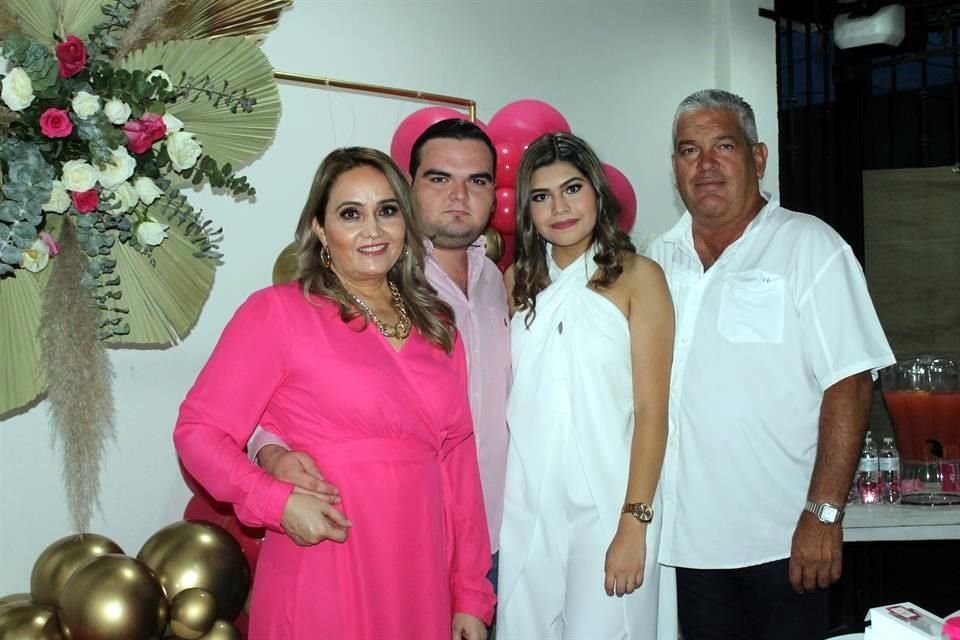 Gaby Villarreal de Guerra, Pedro Guerra Villarreal, Gaby Guerra Villarreal y Pedro Guerra