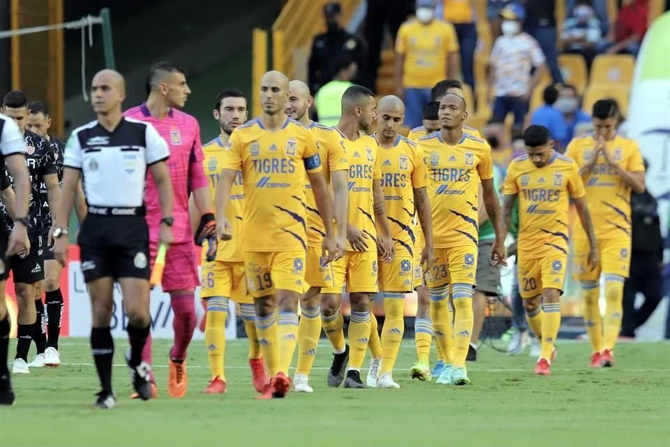 Los Tigres buscaban conseguir su segundo triunfo en el Estadio Universitario.