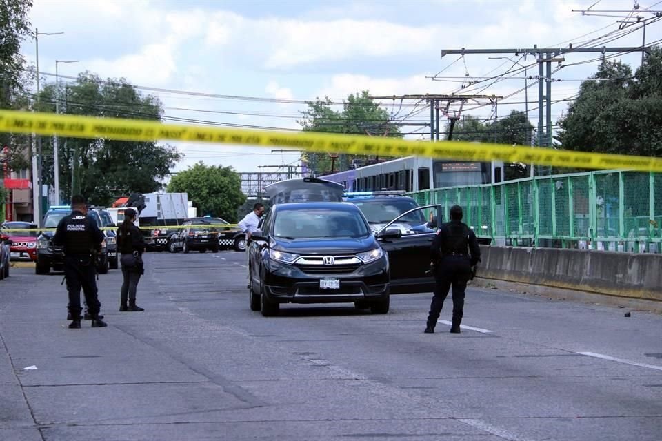 Debido al incidente de seguridad, la circulación en el sentido de norte a sur de la Avenida Colón se vio afectada.