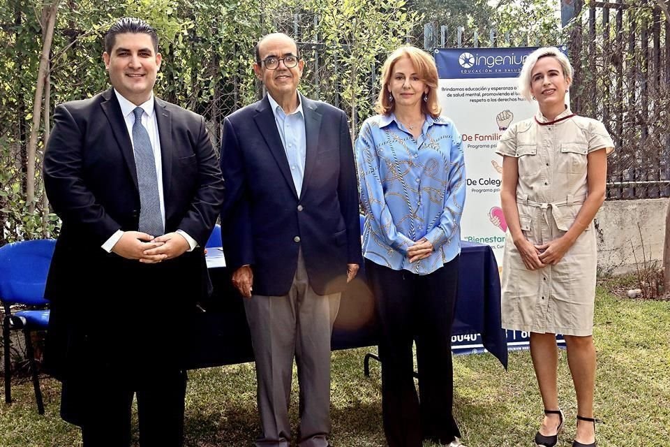 David Montalvo, Dámaso Fernández Sepúlveda, Tutuy Escámez de Guerra y Ana Luz Lozano Villalobos