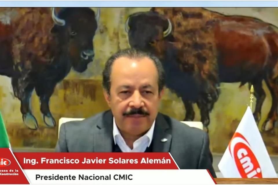 Francisco Solares Alemán, presidente de la CMIC.