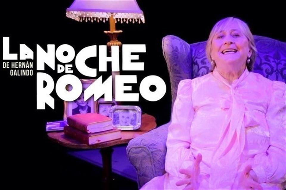 Susana Alexander estrenará este sábado por streaming 'La Noche de Romeo', de Hernán Galindo.