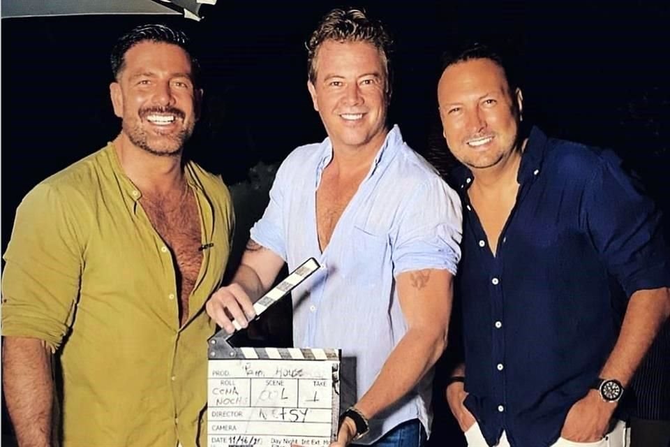 Federico Díaz, Emilio Braun y Ricardo Cárdenas