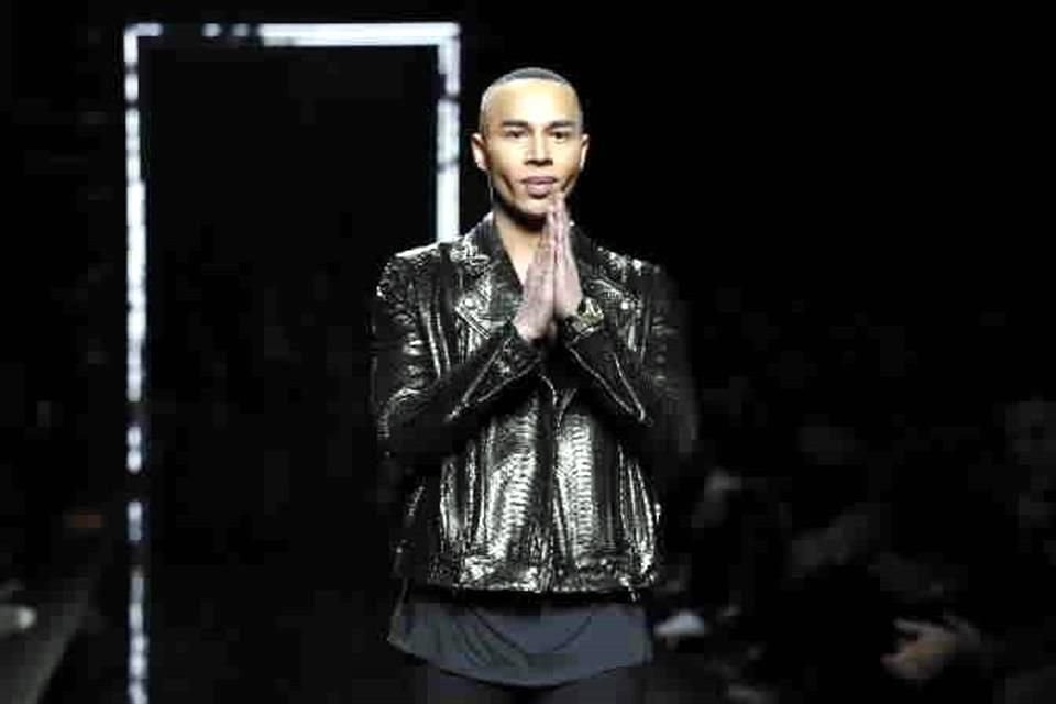 El diseñador Olivier Rousteing reveló que sufrió graves quemaduras por la explosión de su chimenea y lo había escondido por vergüenza.