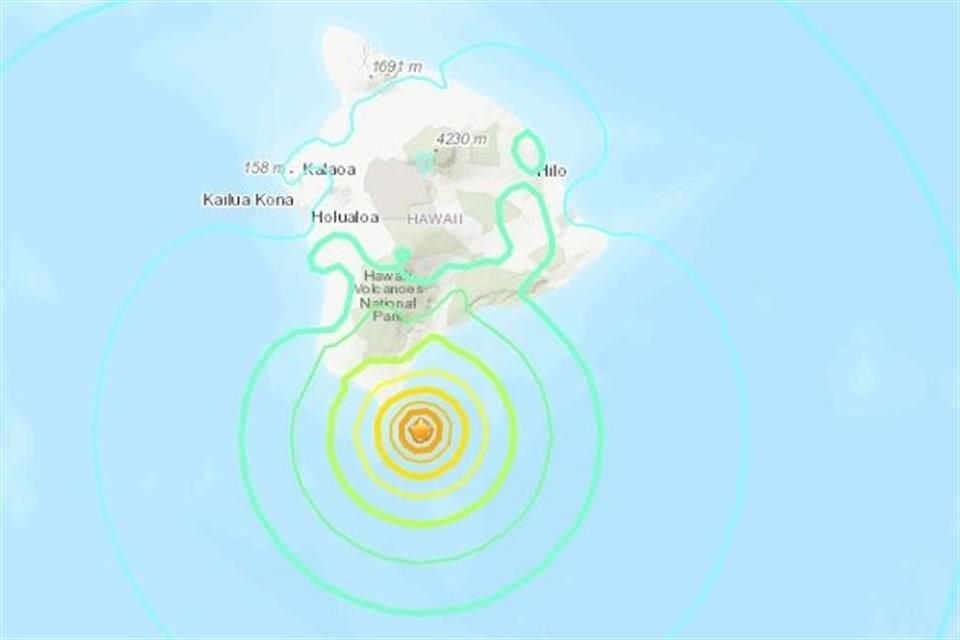 Las autoridades descartaron emitir alerta de tsunami.