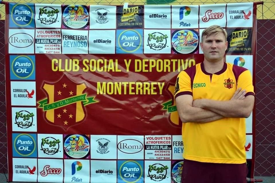 Diego Schiro, entrenador del equipo.