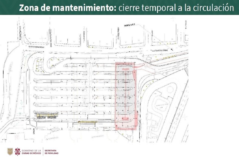 Por daño estructural, un tramo del #CetramPantitlán fue cerrado para hacer una rehabilitación preventiva; se espera que las obras tarden entre tres y cuatro meses.