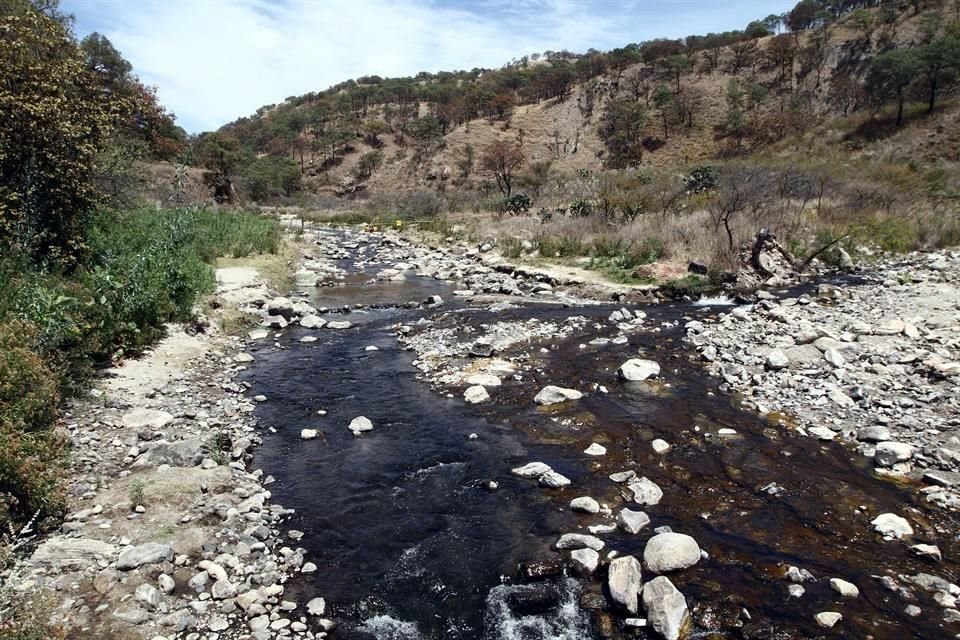 Tras un derrame de combustible en la influencia del río Caliente, dentro del Bosque La Primavera, cerrarán  balneario Los Chorros, en Tala.