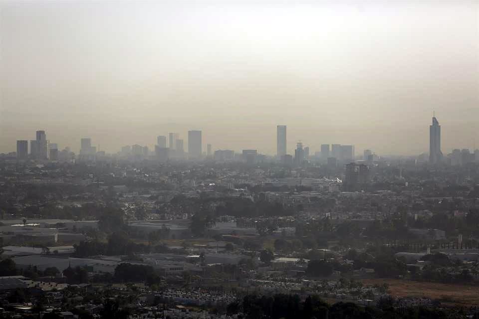 Así se ve esta mañana la Ciudad.