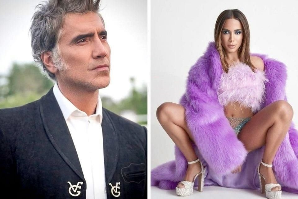 Alejandro Fernández y Anitta  dieron positivo a la Covid-19, unas horas antes de su participación en los Latin American Music Awards.