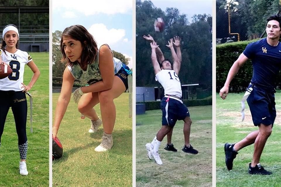 Cuatro jugadores y dos entrenadores de la UNAM representarán a México en el World Championships Flag Football Israel 2021.