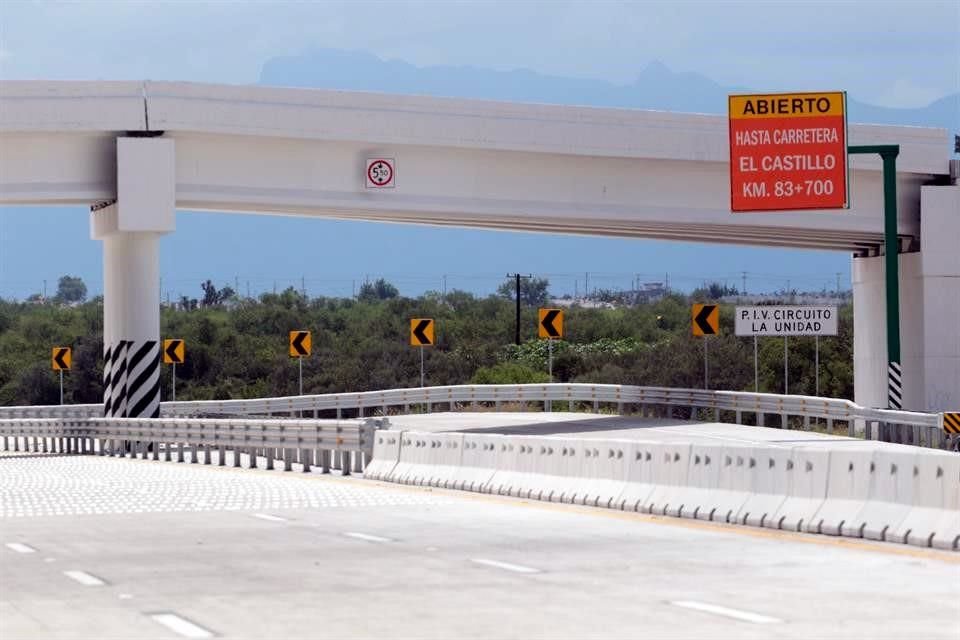 El nuevo tramo del Anillo Periférico operará de Juárez a El Castillo.