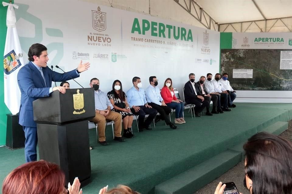 Según García, el tramo final deberá concluirse en 18 meses.