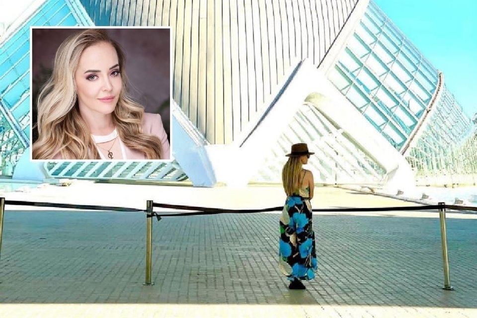 María del Pilar González Garza presume en sus redes viajes a diferentes partes del mundo, como el que hizo a España.