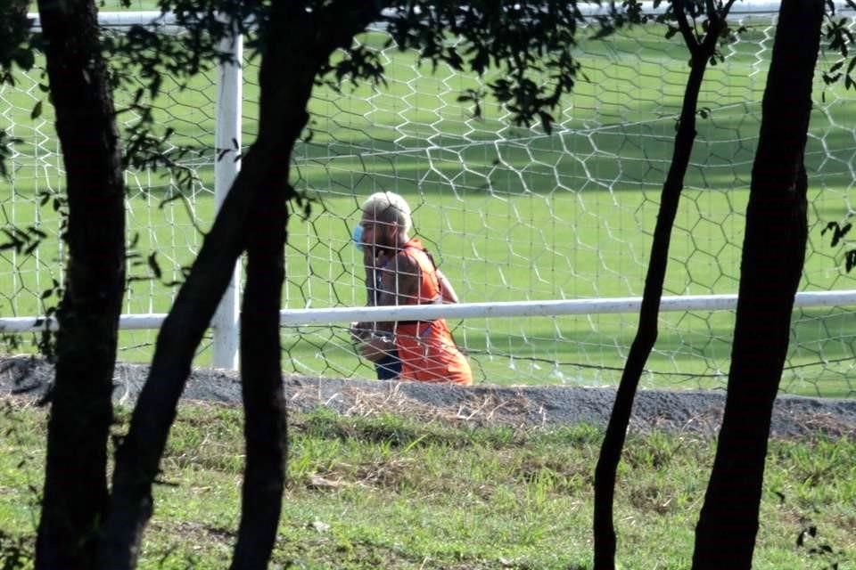Duván Vergara se mantiene con trabajo diferenciado en El Barrial.