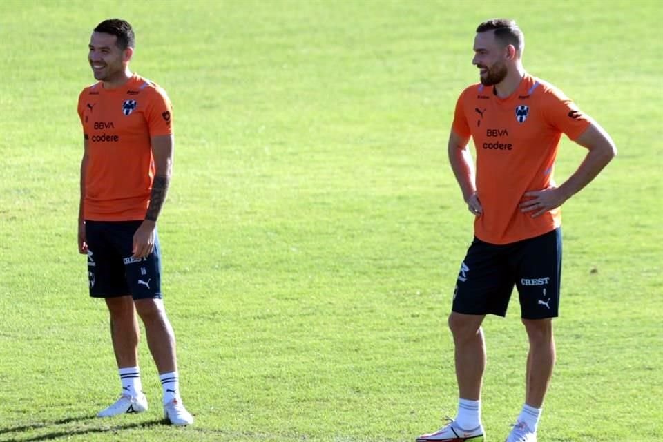 El delantero Vincent Janssen se reintegró al entrenamiento del Monterrey, previo a la Final de la Liga de Campeones de Concacaf.