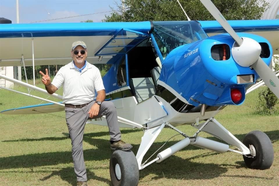 Tony Hernández, en un Super Cop Piper 18