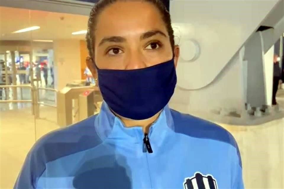 Eva Espejo llegó al BBVA para apoyar al Monterrey.