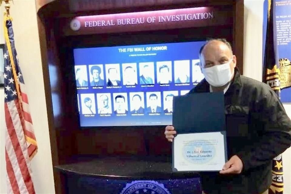 Eduardo Villarreal González participó en el Foro Internacional de Fortalecimiento de las Capacidades Policiales.