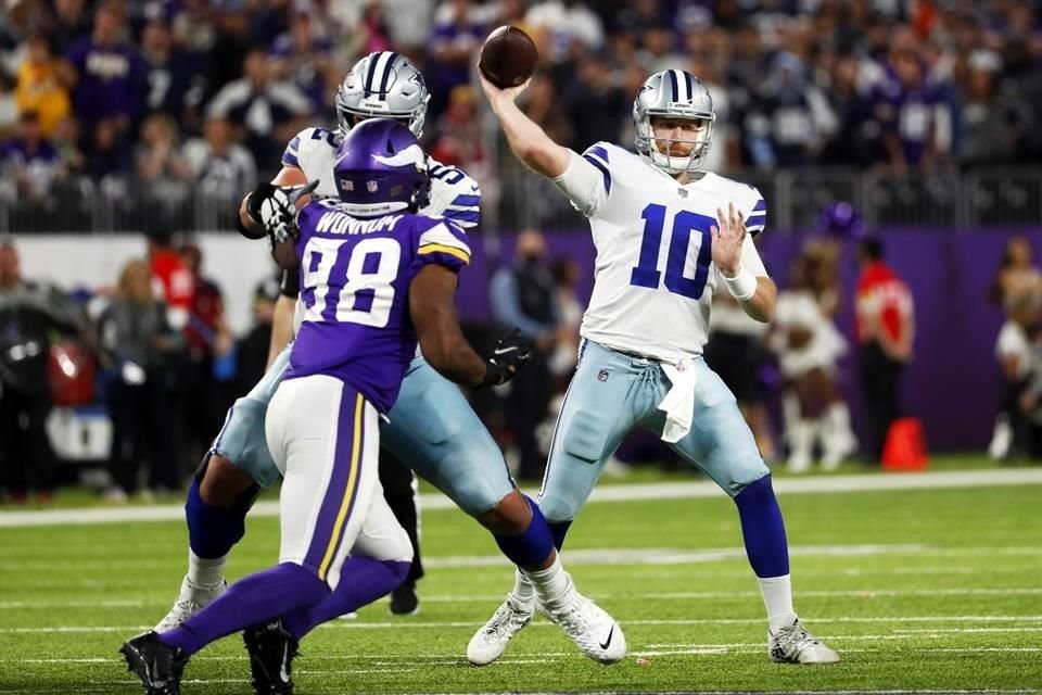 Cooper Rush tuvo una gran actuación como titular.