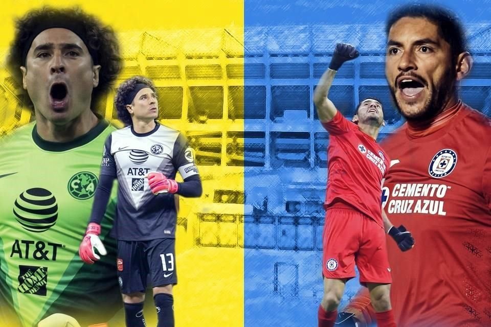 América y Cruz Azul en un duelo que muchos ven como una Final adelantada.