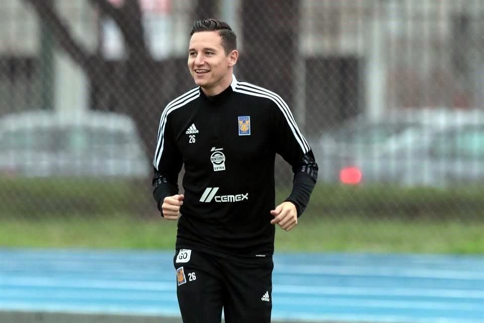Florian Thauvin sigue recuperándose del desgarro.