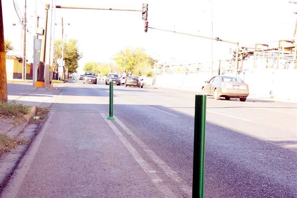 Los residentes de la Cuauhtémoc comentaron que los carriles de la ciclovía 'encerraron' a la colonia,