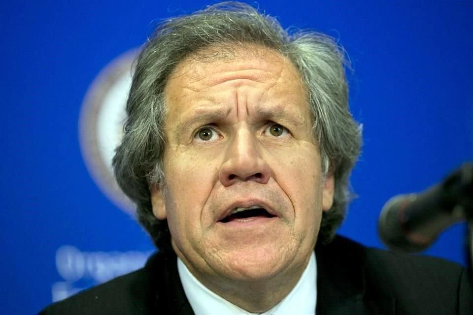 Luis Almagro, Secretario general de la OEA, urgió a los países actuar para resolver la crisis democrática en Nicaragua.