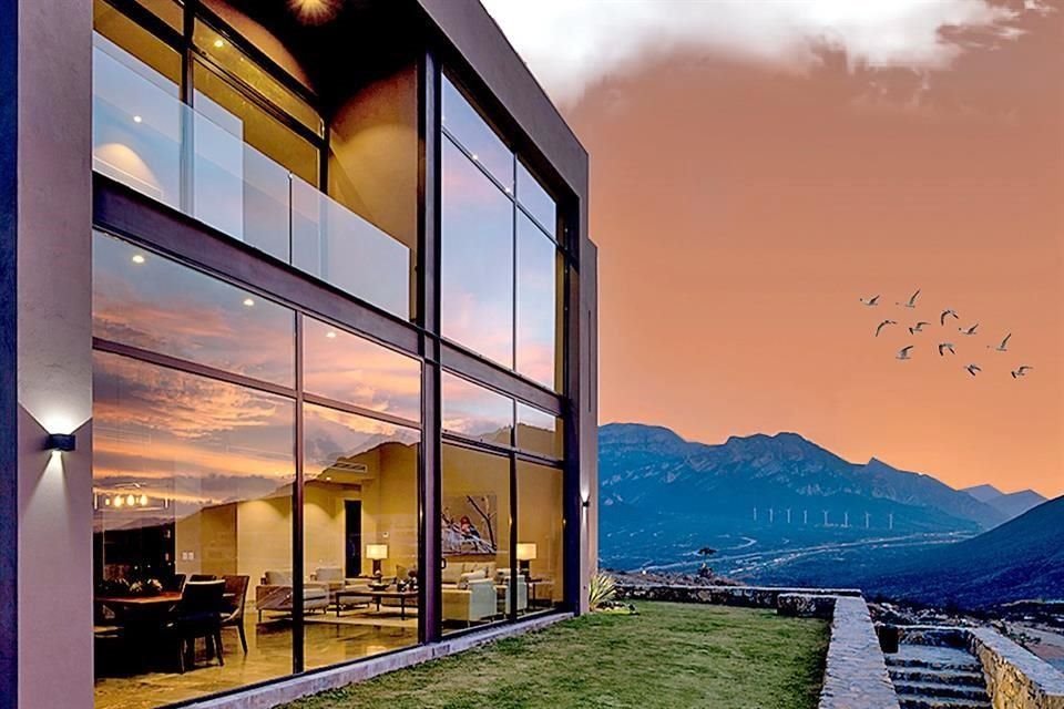 Casas con acabados de lujo.