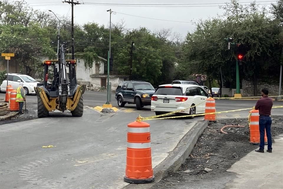 El Municipio sampetrino informó que modificará el proyecto Vía Libre en la entrada a la Colonia Jardines Coloniales.