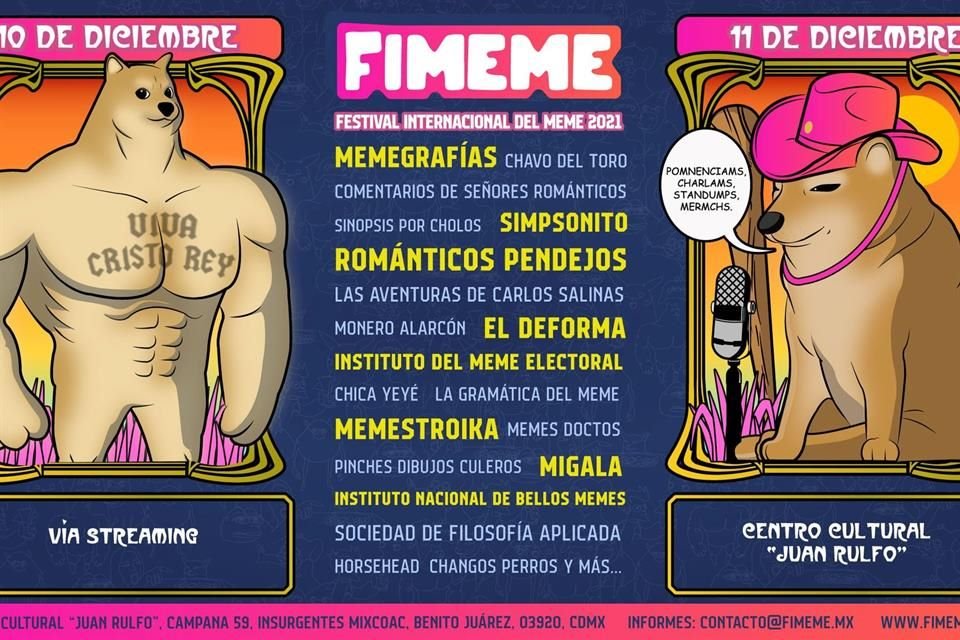 La Fimeme tendrá su primera edición con la participación de famosas páginas que han encontrado en las redes sociales el espacio para plasmar momentos importantes, serios y humorísticos.