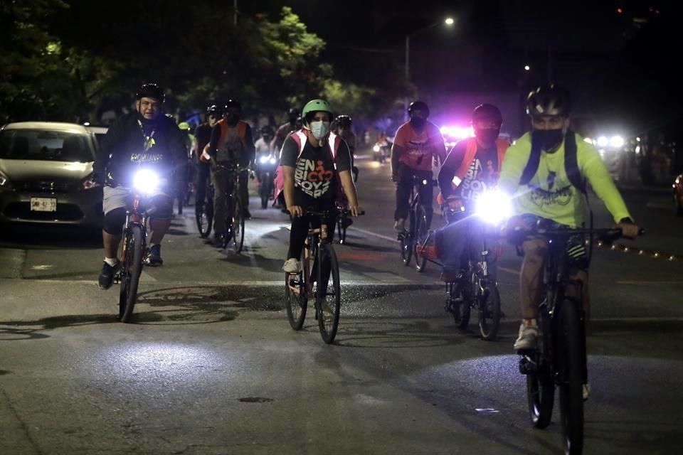 Integrantes de Pueblo Bicicletero apoyar la ciclopista, pero pidieron atender las demandas de los vecinos que se dicen afectados.