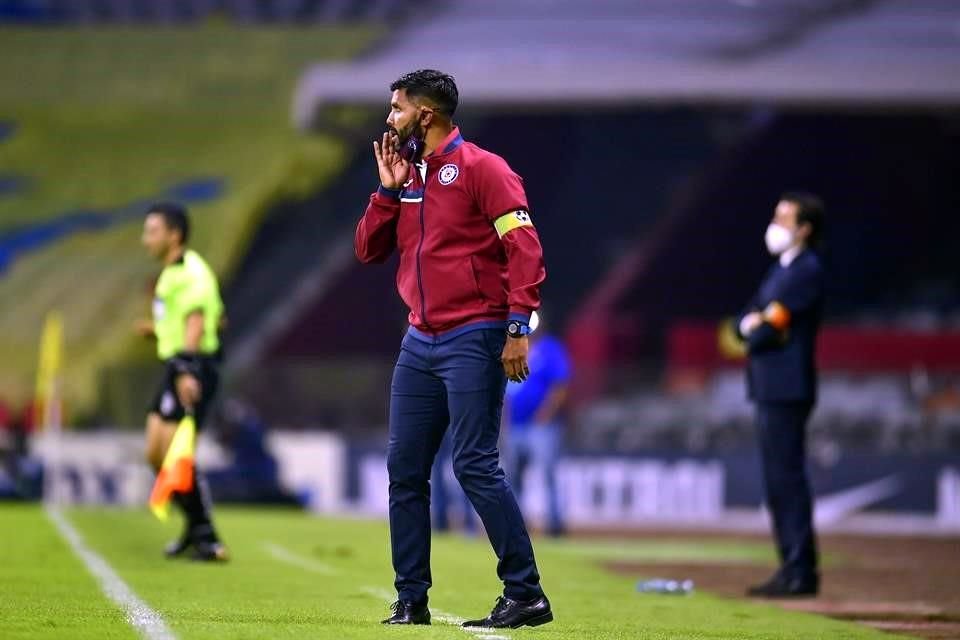 Velazquez ensalzó el trabajo de Cruz Azul para rescatar el empate.