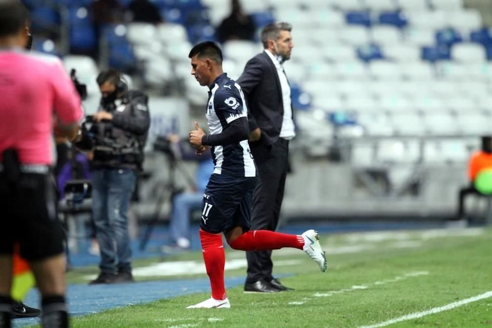 Gallardo perjudicó a Rayados con su infantil expulsión.