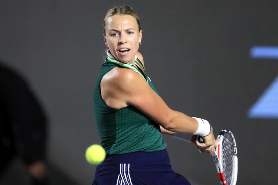 Anett Kontaveit dio una gran batalla.