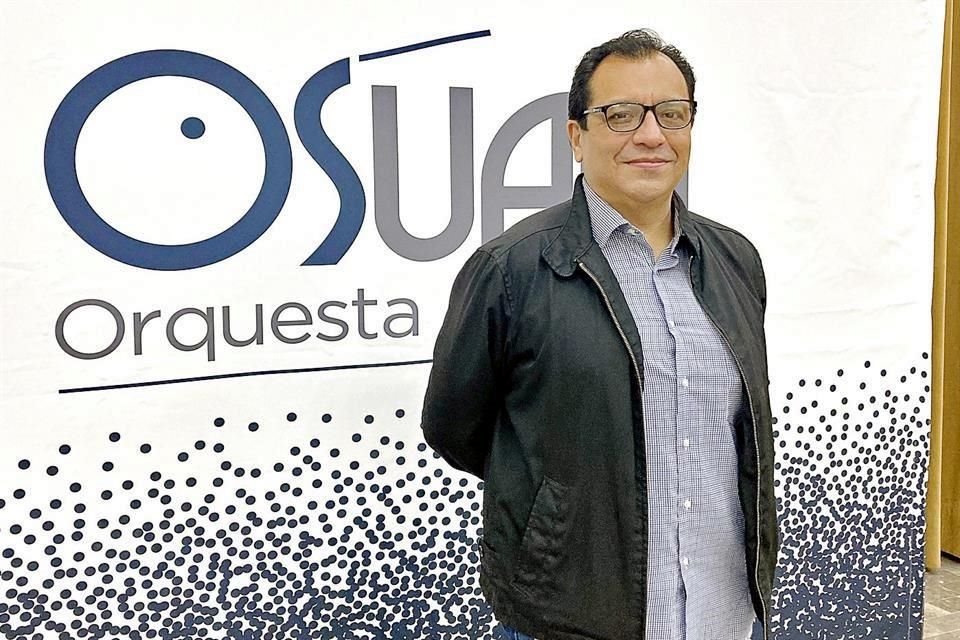 Percival Álvarez será el director huésped en el concierto de hoy de la OSUANL.