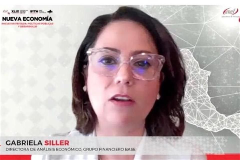 Gabriela Siller, directora de Análisis Económico de Grupo Financiero Base.