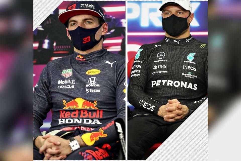 Max Verstappen y Valtteri Bottas fueron penalizados por no respetar las banderas amarillas en la calificación del sábado.