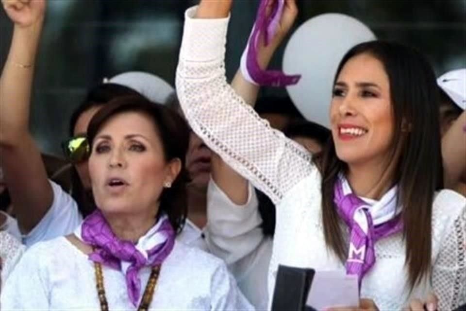 Robles difundió un video con su voz grabada desde el penal de Santha Martha e imágenes de ella acompañada de su hija y cuando se desempeñaba como Secretaria.