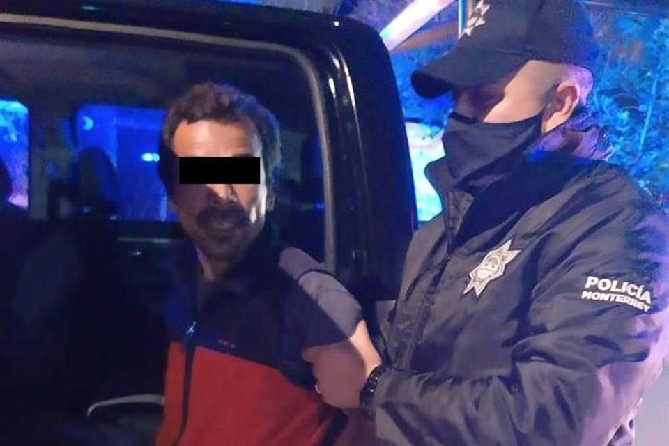 El detenido fue identificado como José Santos Z., de 40 años.
