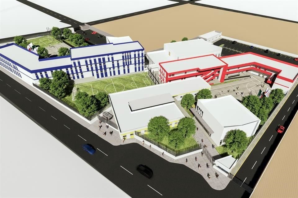 Proyección del Campus Topo Chico de Ciudad de los Niños.