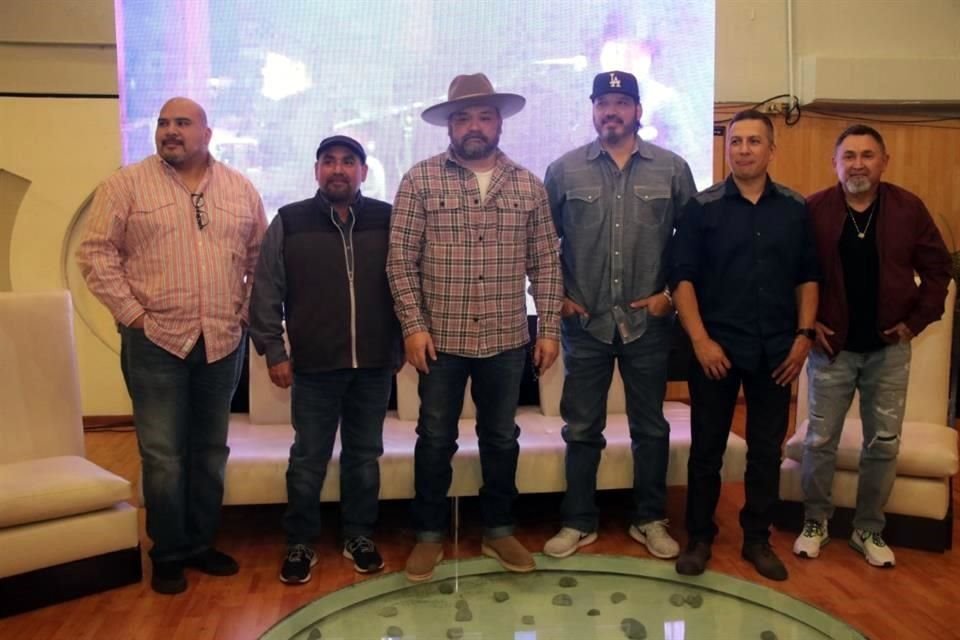 Intocable promocionó ayer las presentaciones que tendrán en la Arena Monterrey el 3 y 4 de diciembre.